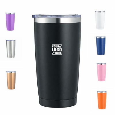 20 Oz. Double Wall Stainless Steel Travel Tumbler