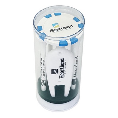 Golf Tee & Poker Chip Tube